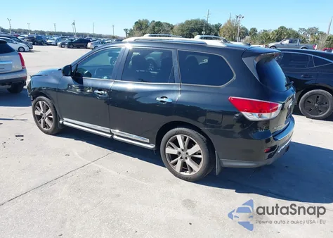 2015 Nissan Pathfinder Platinum z USA, uszkodzony, nr VIN 5N1AR2MN9FC628783